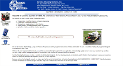 Desktop Screenshot of carolinacleaningsystems.com